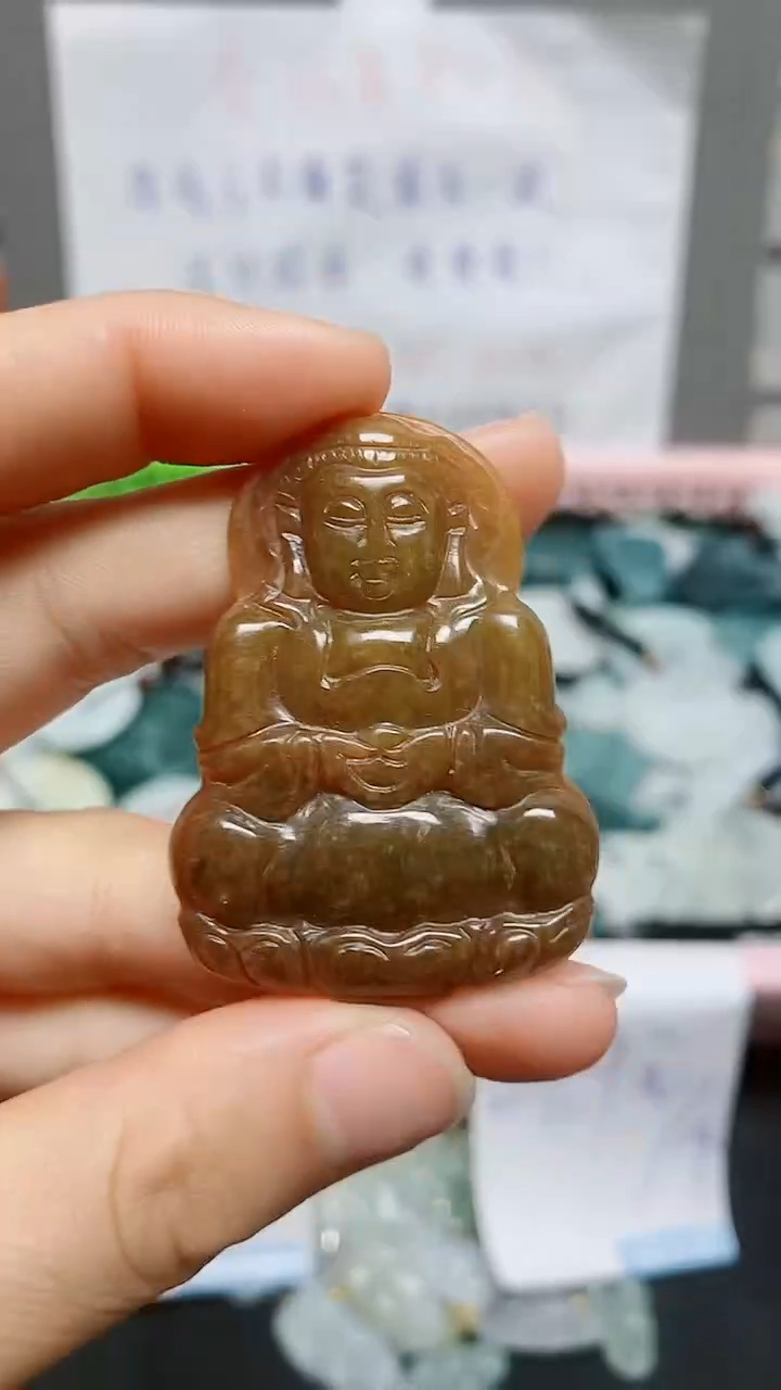 【闪购商品】翡翠颈饰未镶嵌天然翡翠A货