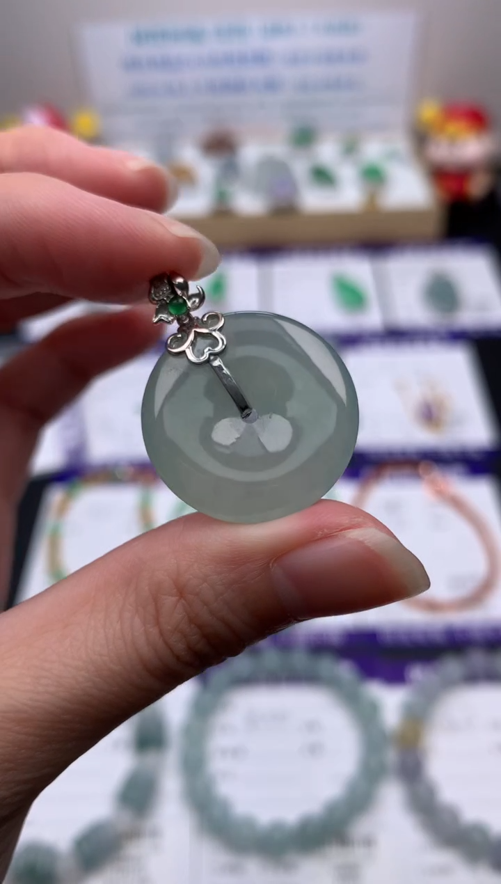 【闪购商品】定制翡翠18K金镶嵌模式推广期24小时鉴赏期