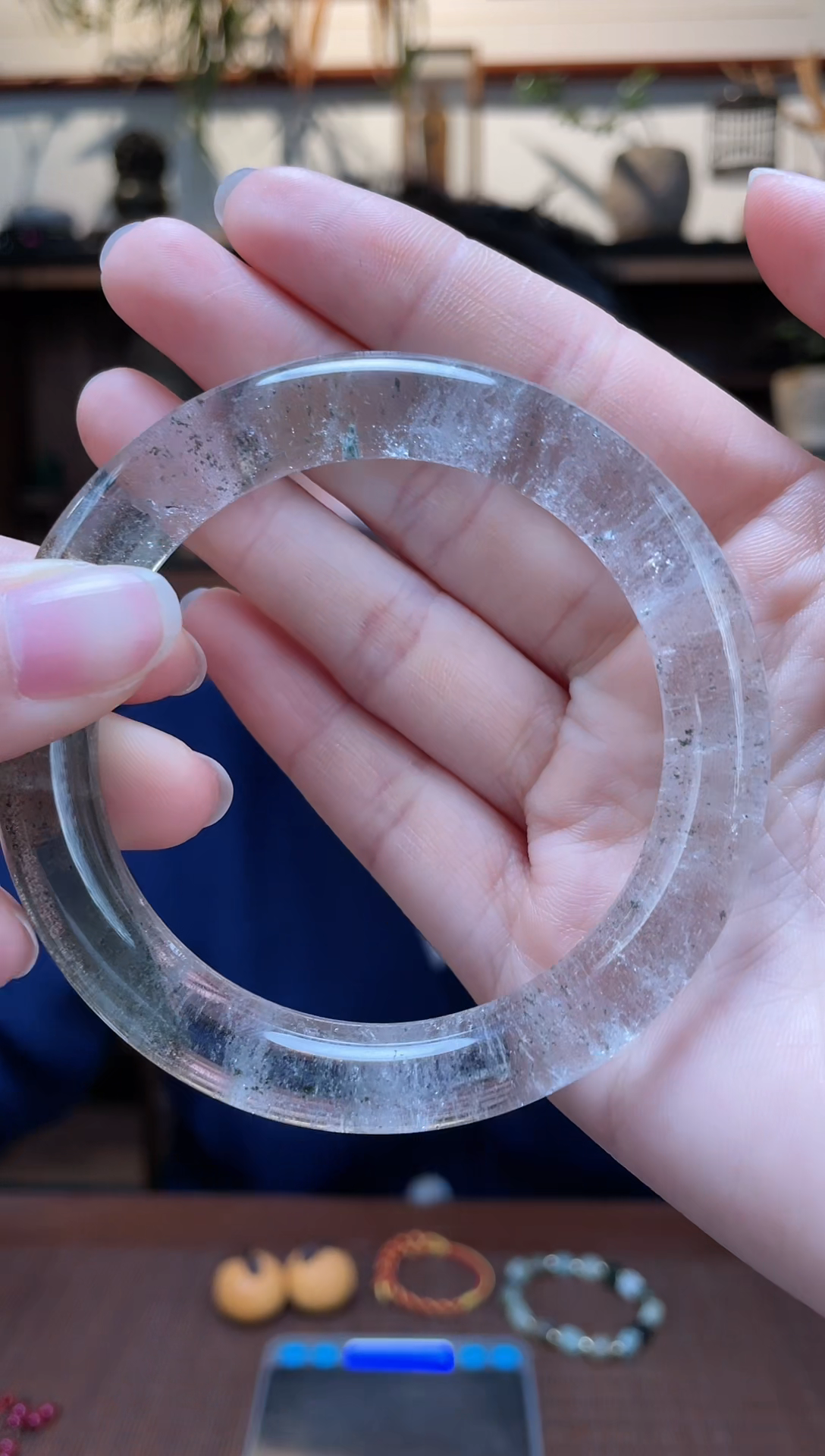 【闪购商品】水晶手镯未镶嵌59#水晶手镯TF