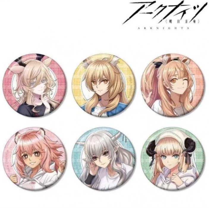 明日方舟 AMNIBUS  购物.ver 闪吧唧徽章 周边潮玩盲盒