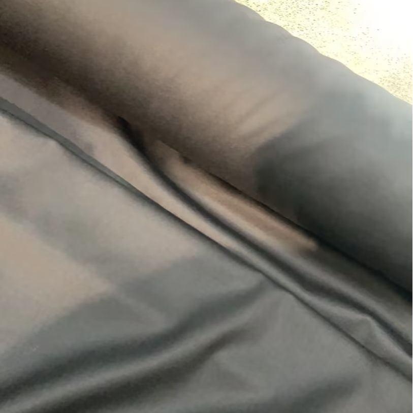 羊毛面料黑色纯色精纺裤子布料幅宽145cm