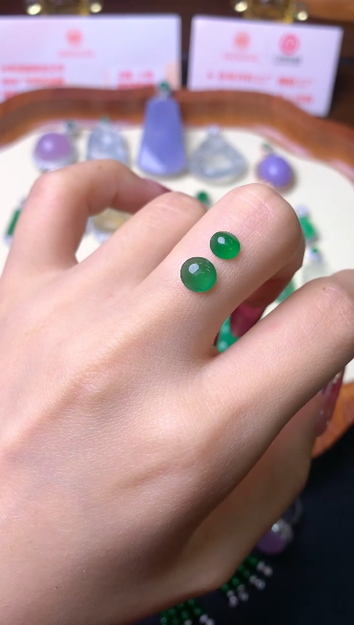 【闪购商品】定制翡翠未镶嵌裸石（镶嵌定制）