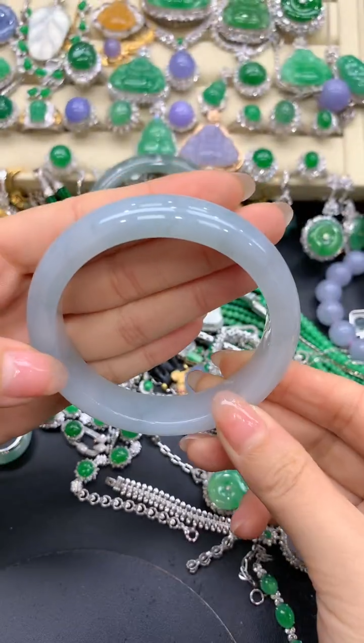 【闪购商品】翡翠手镯未镶嵌412-中国好珍宝