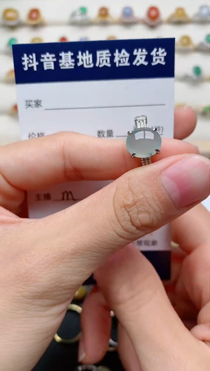 【闪购商品】翡翠戒指银S925镶嵌.......