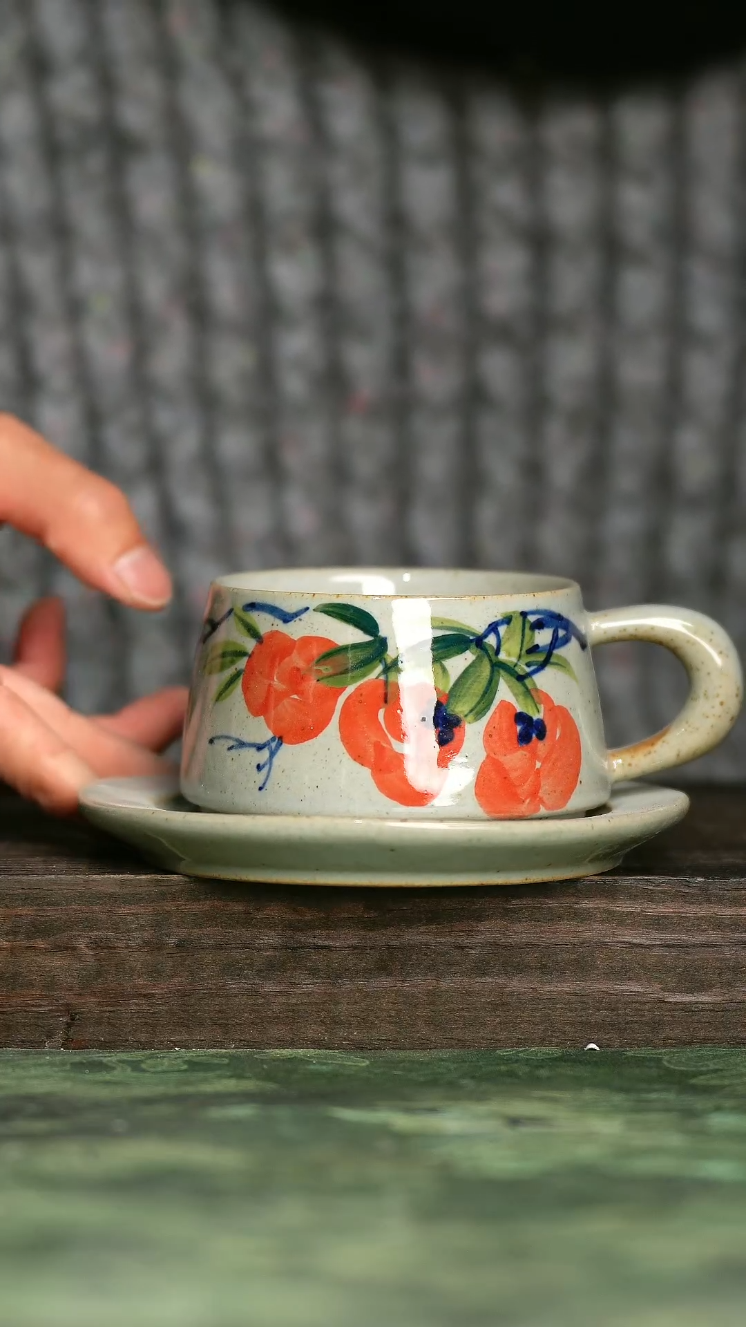 【闪购商品】青诗集手工手绘瓷器