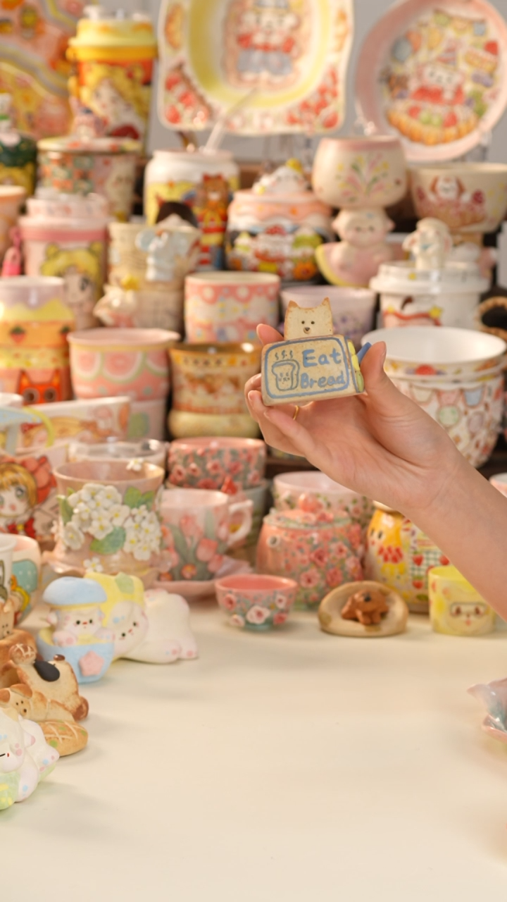 其他陶景德镇釉下彩手绘设计师款陶瓷