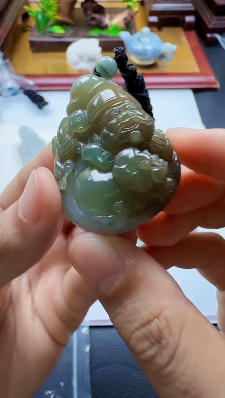 吊坠(不含链)未镶嵌翡翠1