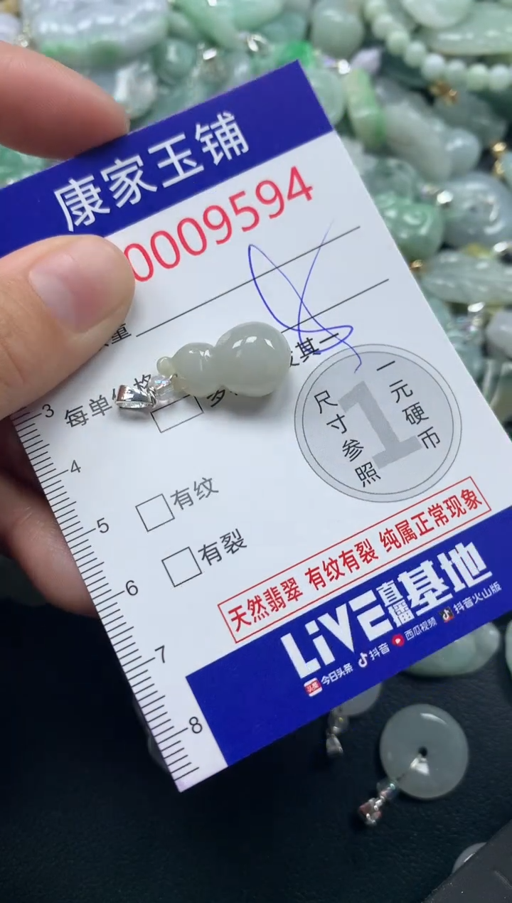 颈饰未镶嵌翡翠9594