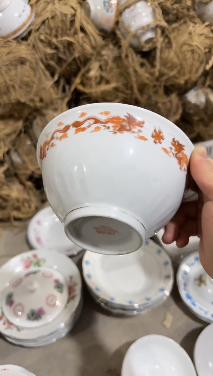 【闪购商品】摆件碗盘杯17厘米微瑕介意勿拍