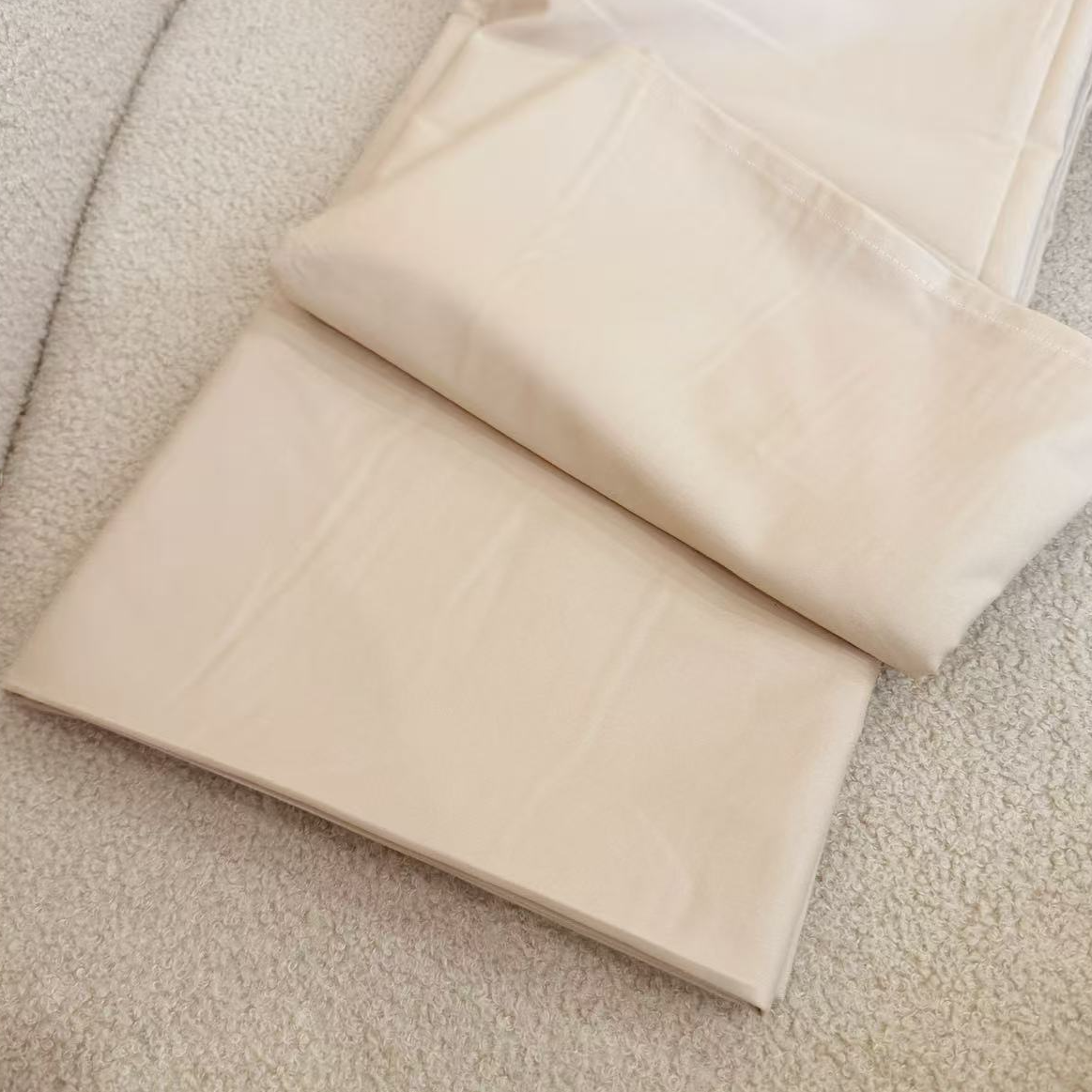 清！【暖色】2.1*2.4m纯棉磨毛床单家用加厚透气亲肤四季机洗通用