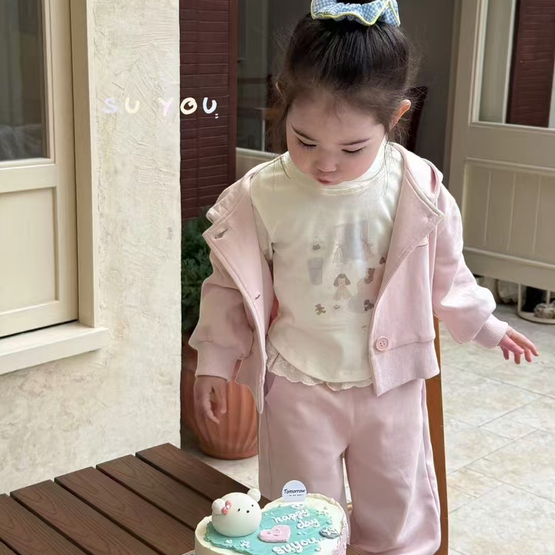 2025苏右女童春季套装上新