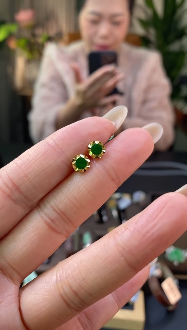 颈饰银S925镶嵌翡翠净货多样性发其一10821