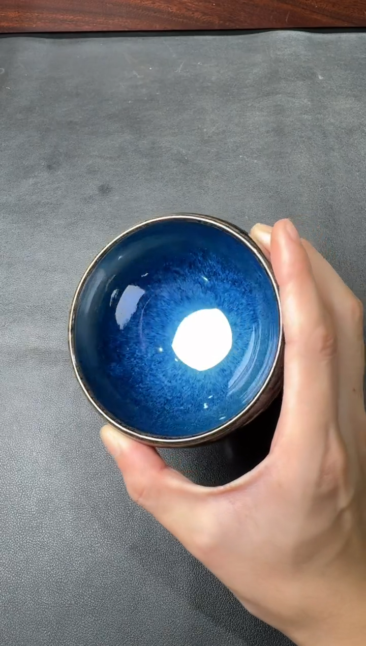 茶盏余旋回蓝盏30