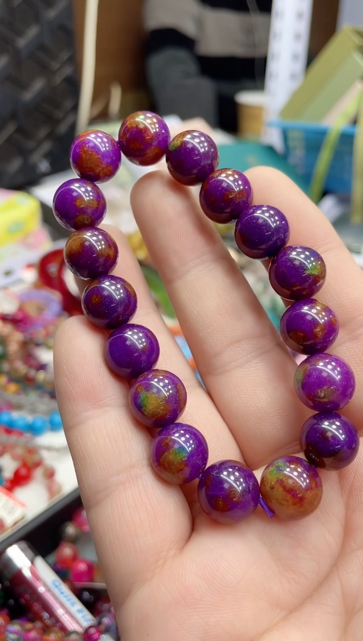 图片款 12mm彩紫舒单圈时尚百搭