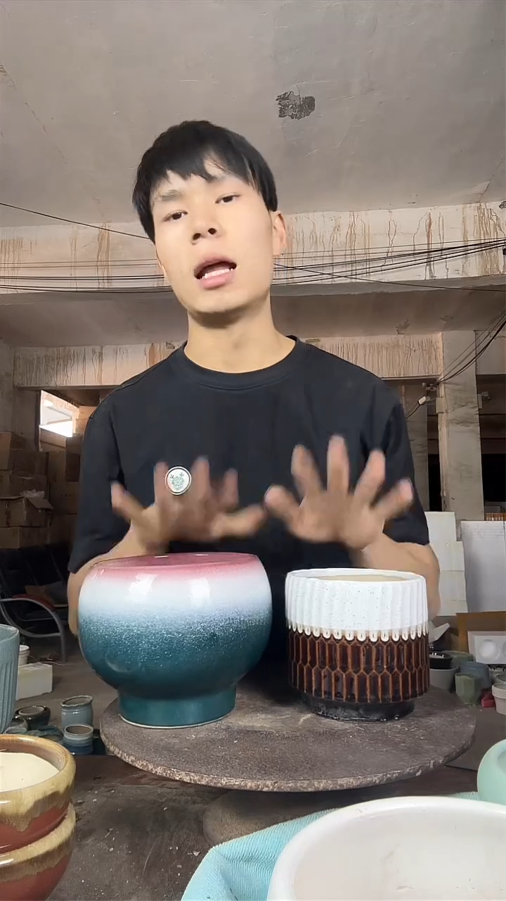 高温陶瓷花盆微瑕福利