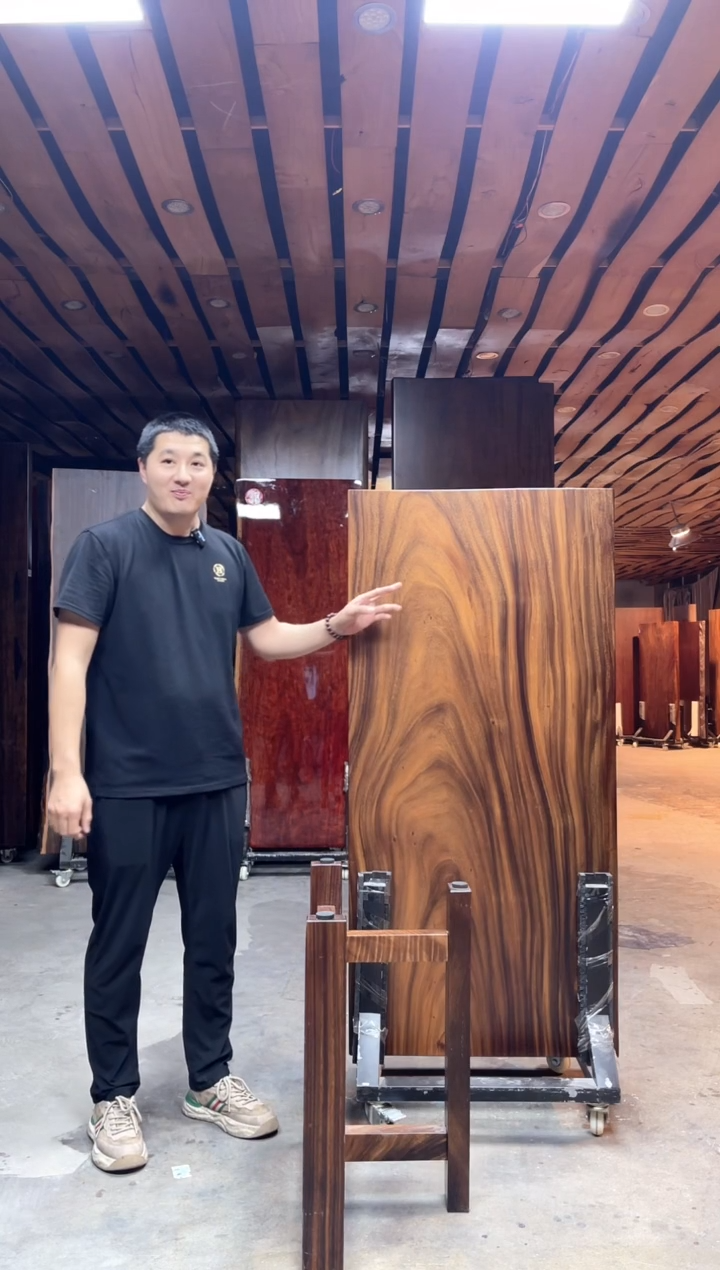 木南美胡桃木150*71*6带脚架