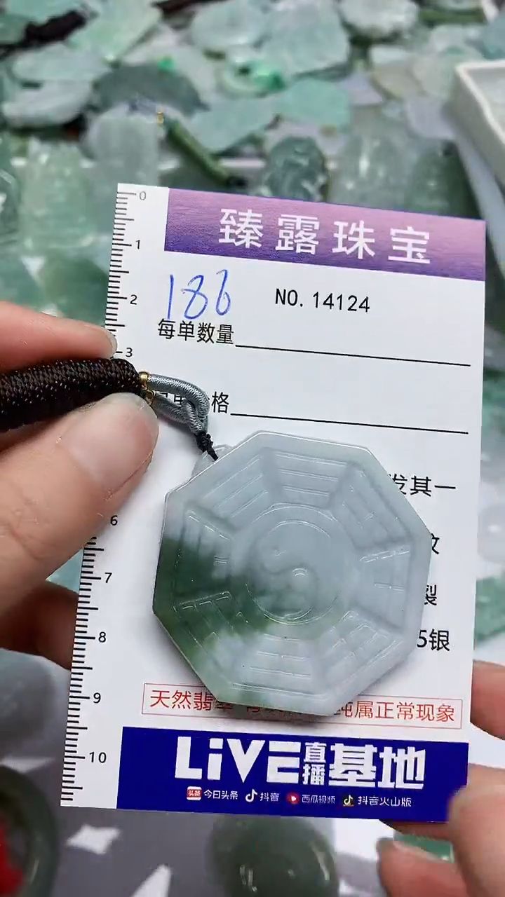 【闪购商品】翡翠颈饰未镶嵌臻露珠宝186