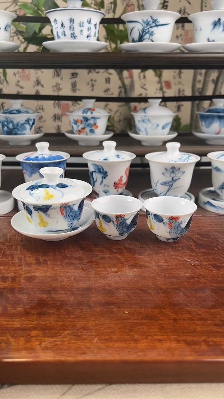 全品公鸡80ml三才+美人杯2个