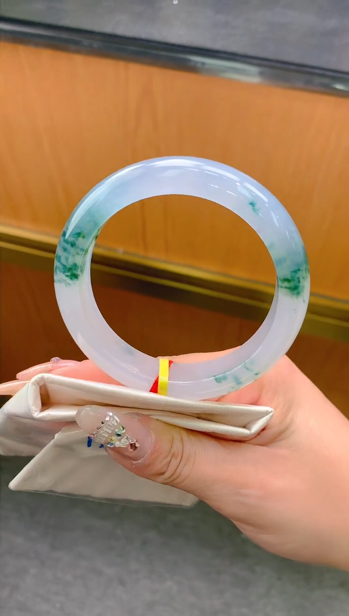 未镶嵌手镯翡翠-F191-正圈59.2-全款35万-定金2万