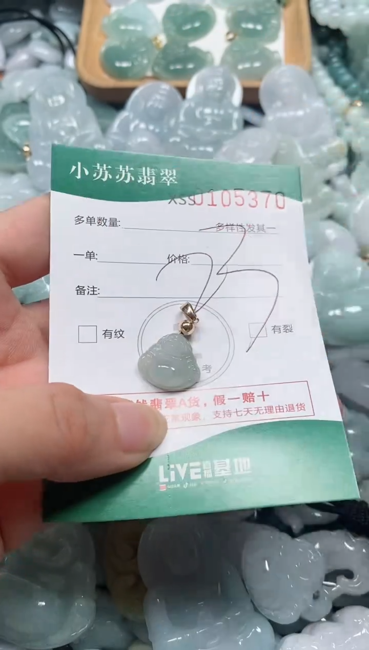 【闪购商品】翡翠颈饰未镶嵌闪购商品0105370