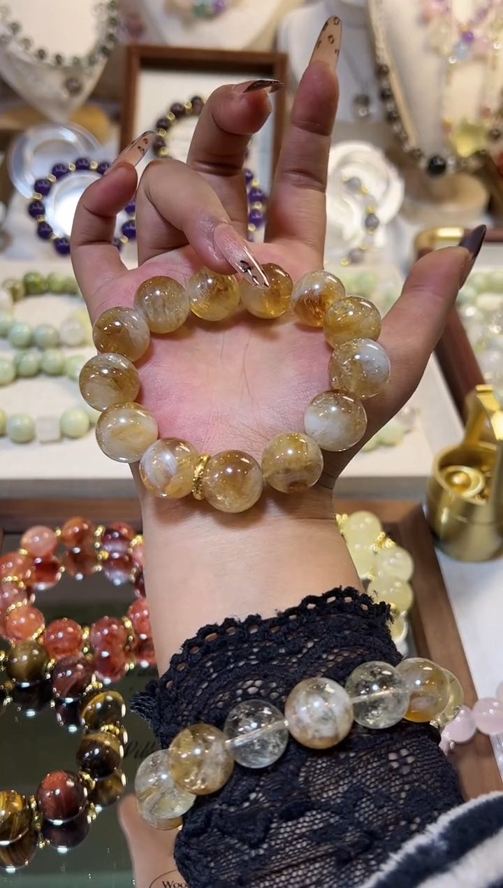 未镶嵌手链水晶天然水晶 多样性发货发其一 颜色微差