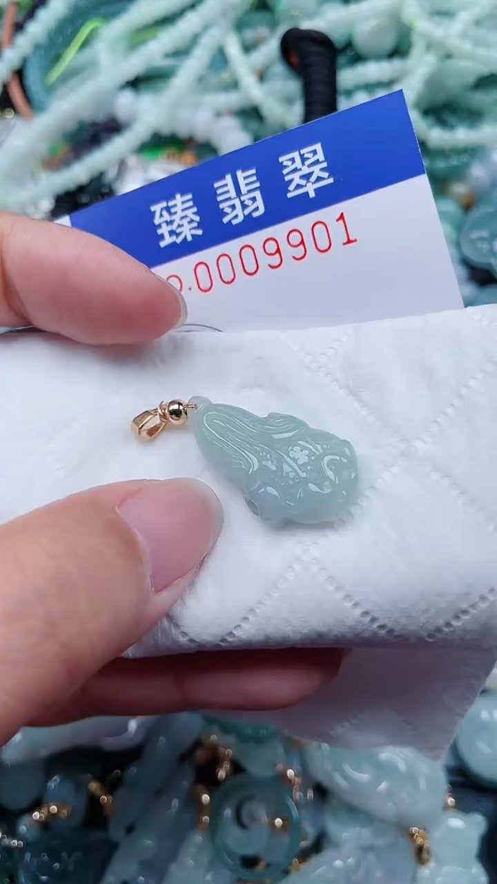 颈饰未镶嵌翡翠.0009901