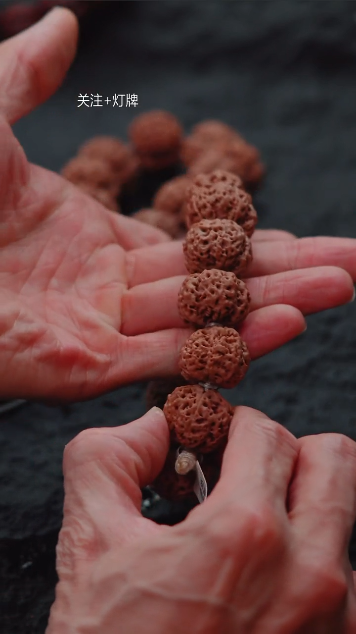 手串金刚菩提原生态超头【皇冠二代】22尺