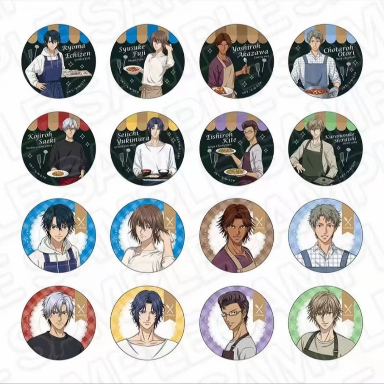 【炽羽】新网球王子 吧唧（默认代拆）