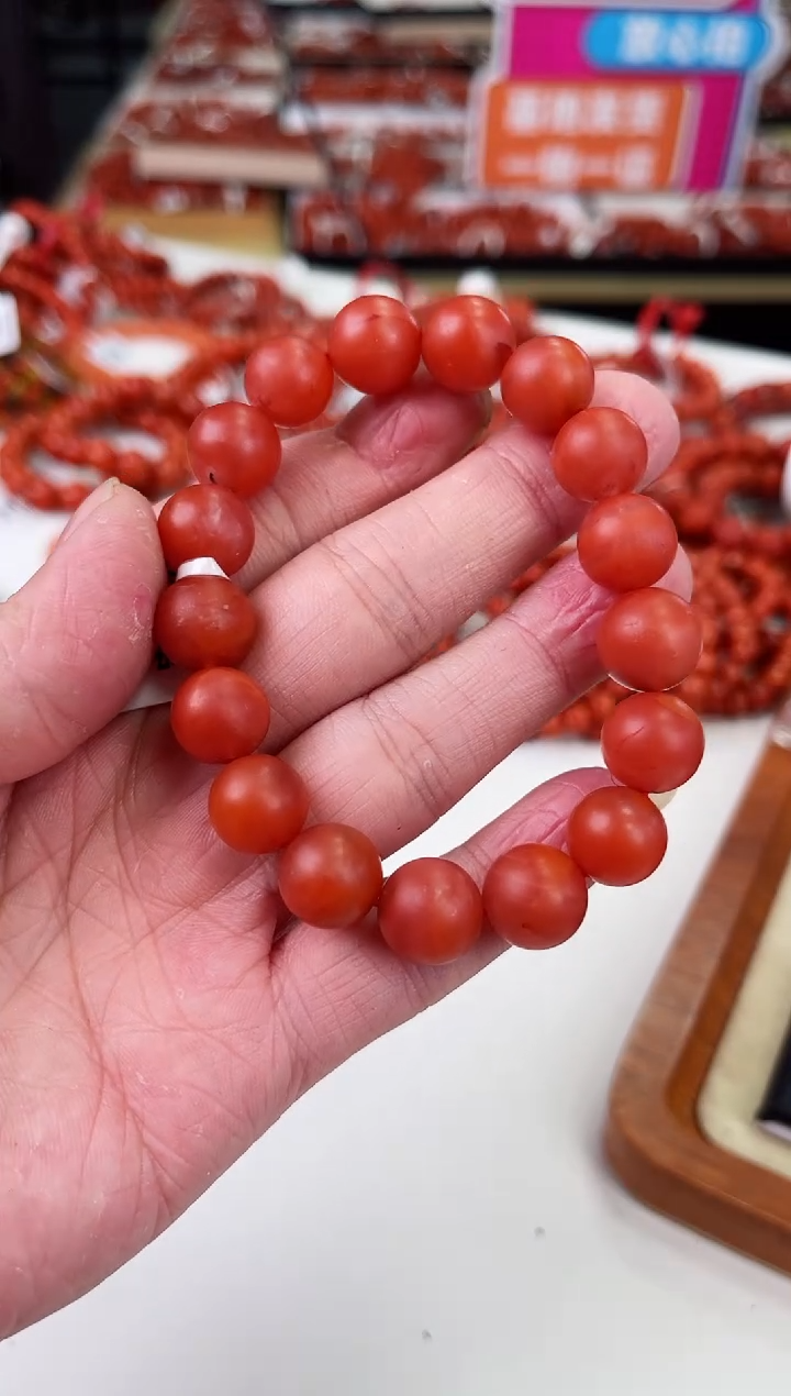 【闪购商品】南红玛瑙保山手串12+未镶嵌一个/条