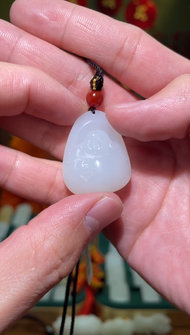 【闪购商品】和田玉吊坠(不含链)未镶嵌佛公