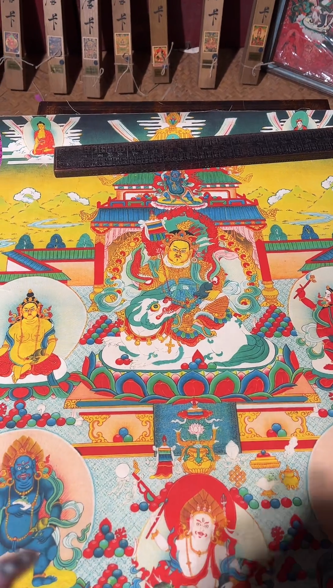 卷轴画东东唐卡tk16