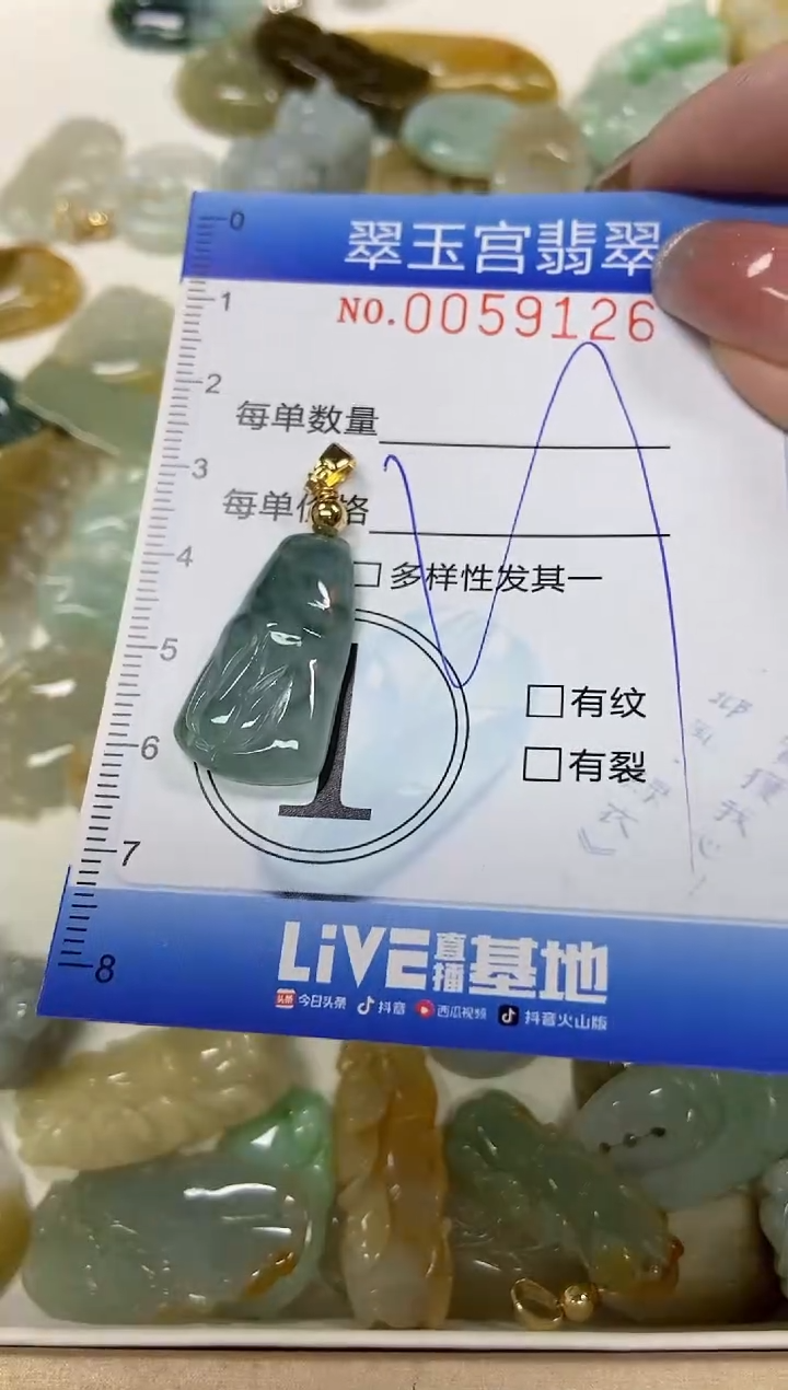 【闪购商品】翡翠颈饰未镶嵌闪购0059126