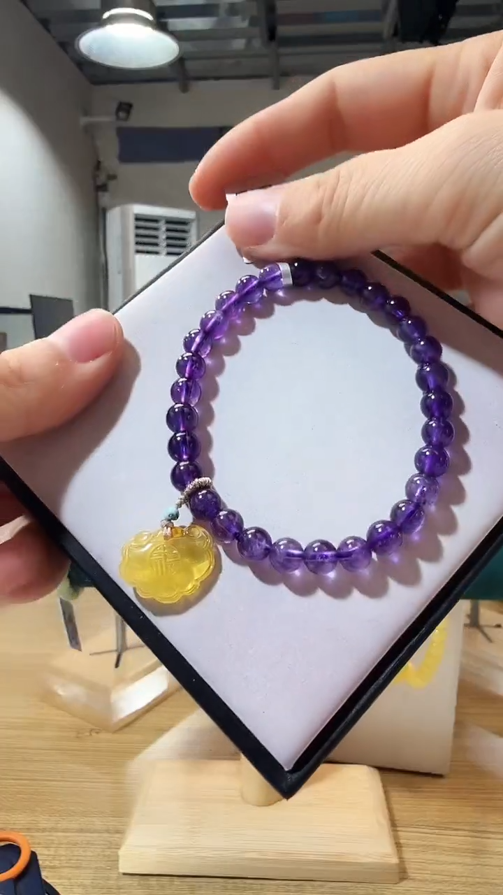 未镶嵌手链水晶优0267 约6mm