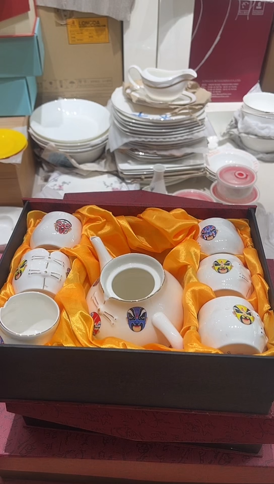 骨瓷用****87件套隆达骨瓷