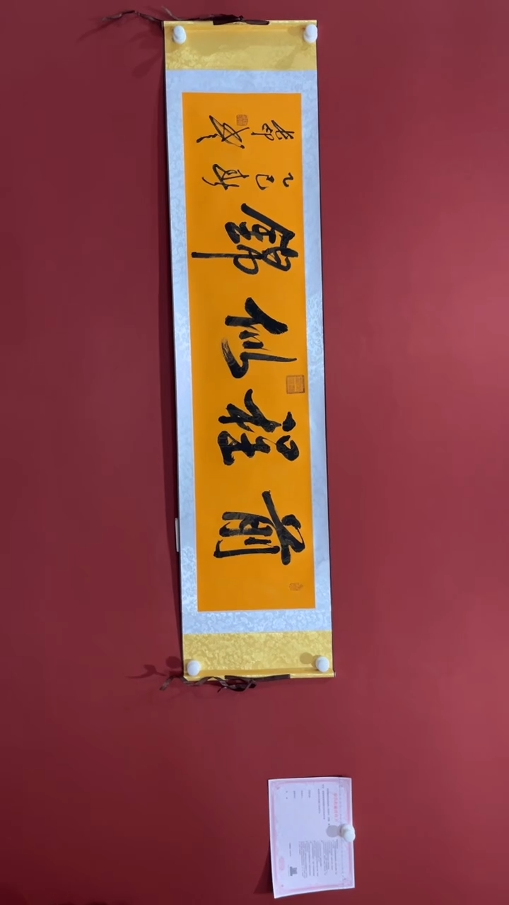 【闪购商品】书法张长印 前程似锦