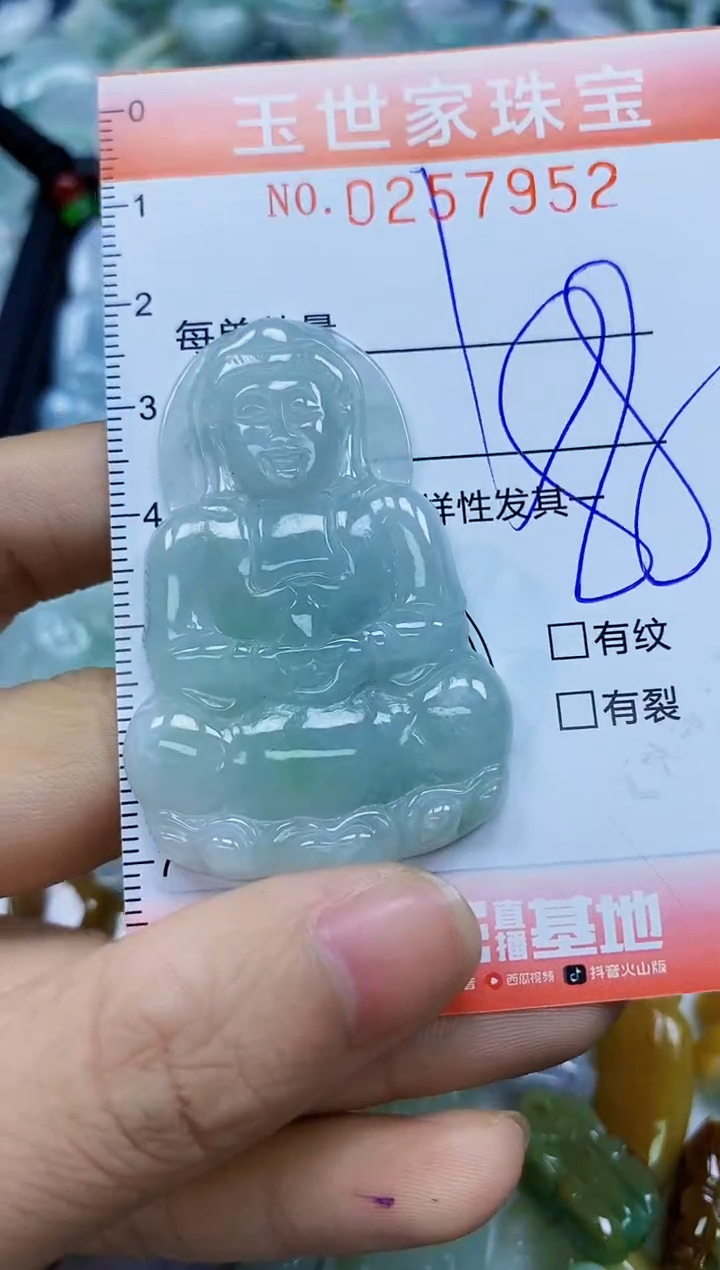翡翠未镶嵌颈饰闪购0257952