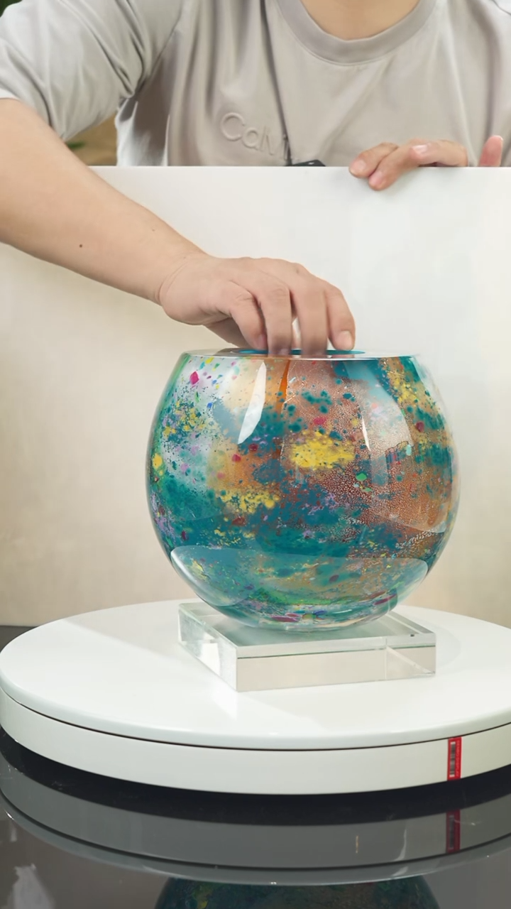 【闪购商品】瓷片设计款莫纳花瓶