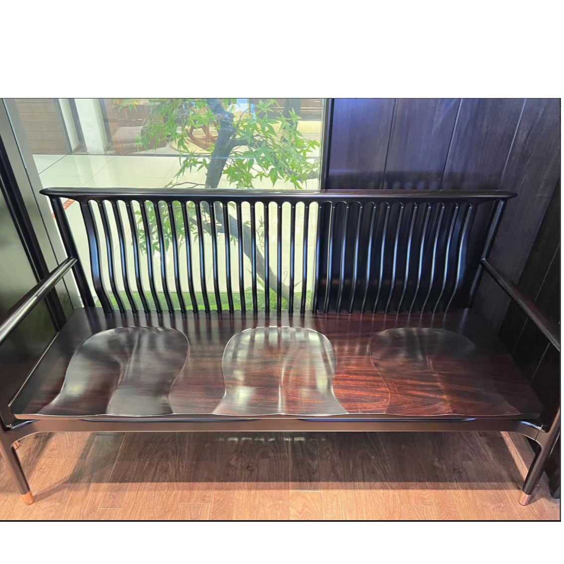 长条凳---非洲进口全实木时尚休闲凳家用