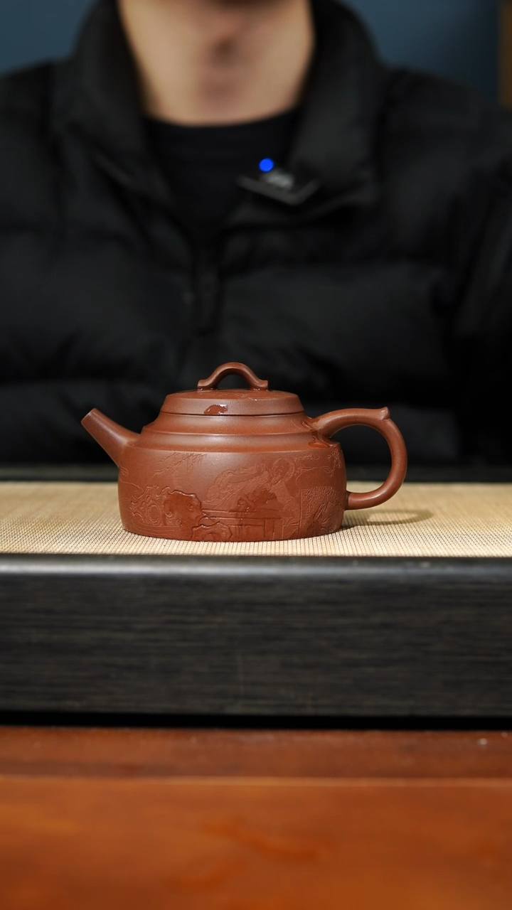 【闪购商品】紫砂茶壶老紫泥，率，152cc