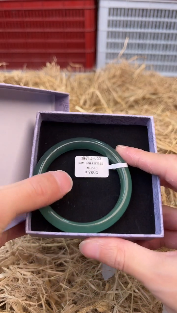 未镶嵌手镯石英质玉编号D-003