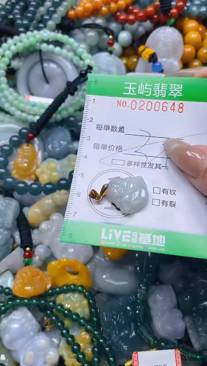 颈饰未镶嵌翡翠闪购0200648多样性发其一