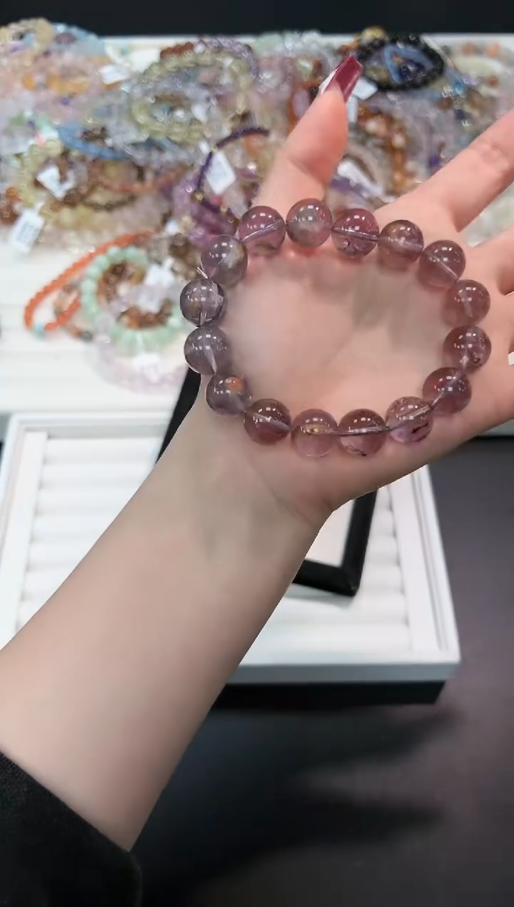 【闪购商品】水晶手串未镶嵌39a多样性发其一/1条默认微瑕