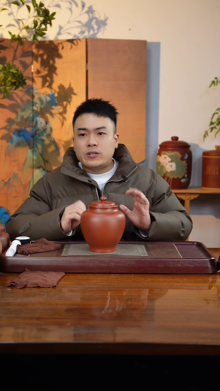 宜兴原矿紫砂茶叶罐