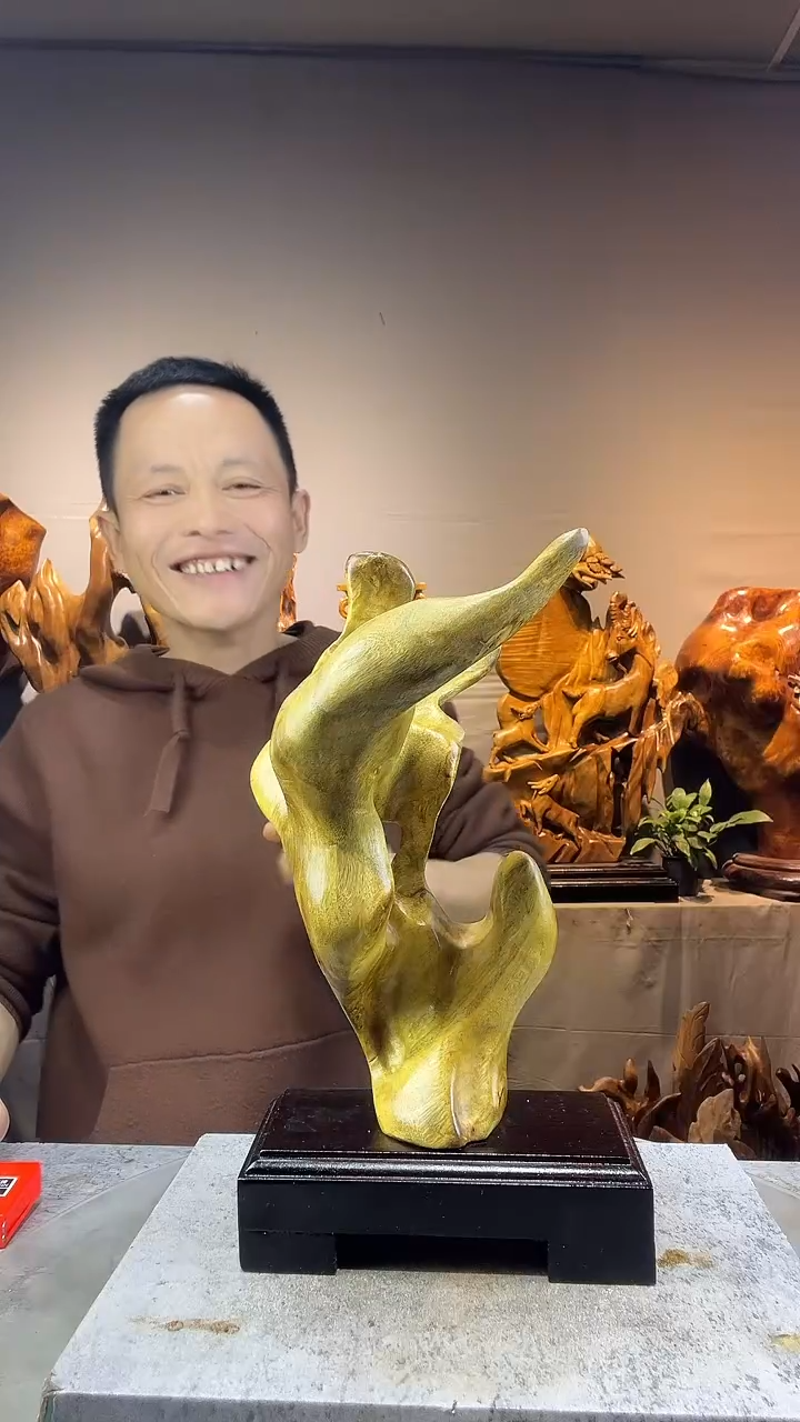 金丝楠同****8小叶桢楠随行摆件27