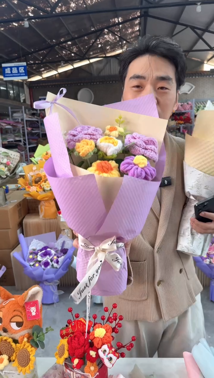 非遗手工花束孤品清仓!!!!!