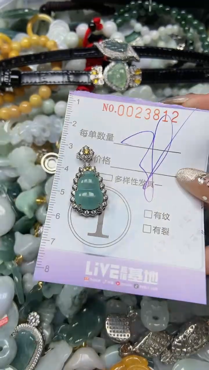 【闪购商品】翡翠颈饰未镶嵌闪购0023812