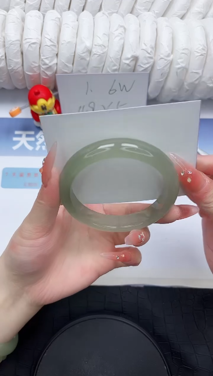 石英质玉未镶嵌手镯154-56