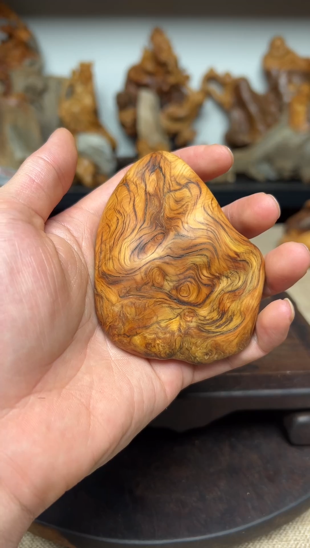 柏木（崖柏）崖柏雕刻件