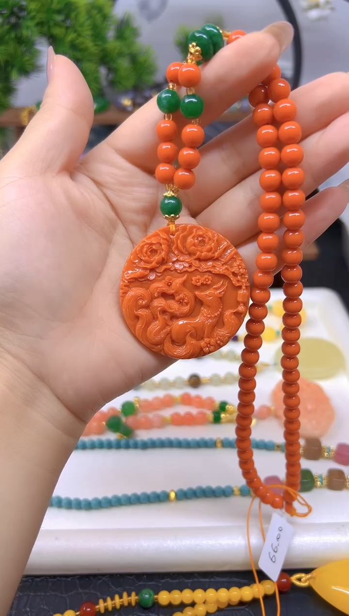 玛瑙/玉髓颈饰未镶嵌M193