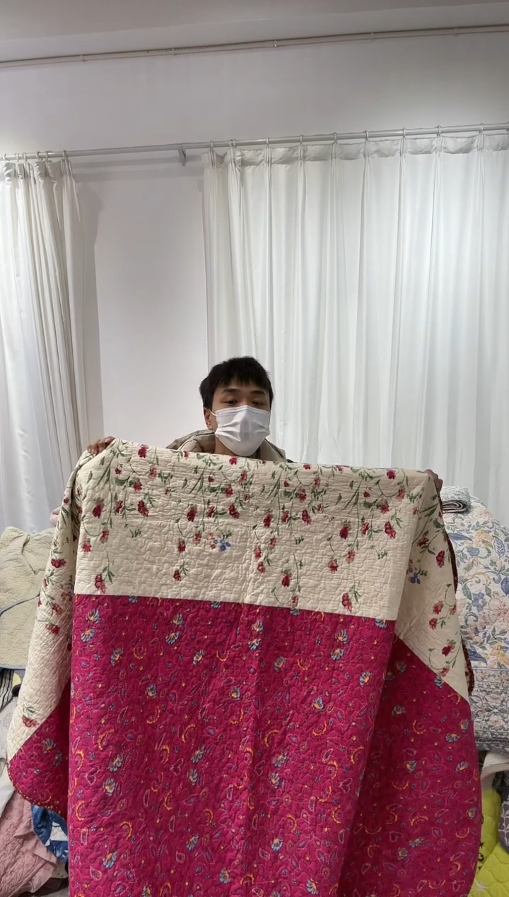 棉200*230纯棉床盖96号微瑕